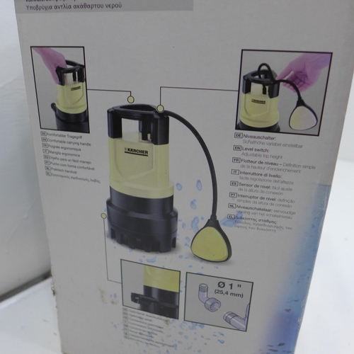 2042 - Karcher SDP7000 submersible flood pump - boxed & unused - W