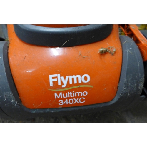 2073 - Flymo Multimo 340XC electric lawnmower - with box