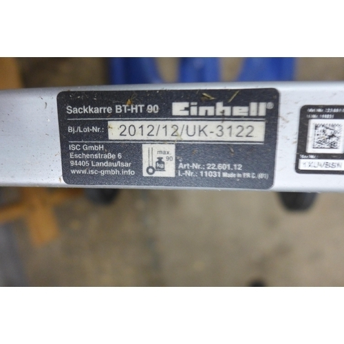 2071 - Einhell metal sack trolley