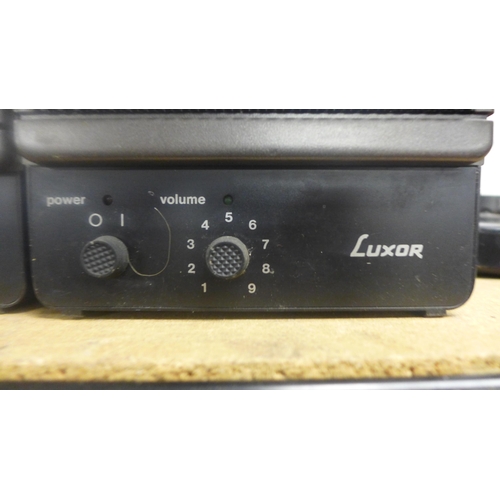 2233 - Pair of Luxor AB type 1404012 series 1 speakers