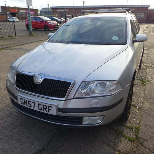 2507 - Skoda Octavia FSI 2008 4x4 1984cc GN57 GRF - Category C Insurance Loss. Vehicle Extensively Damaged ... 