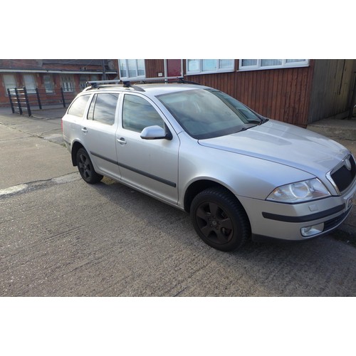 2507 - Skoda Octavia FSI 2008 4x4 1984cc GN57 GRF - Category C Insurance Loss. Vehicle Extensively Damaged ... 