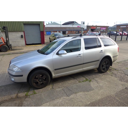 2507 - Skoda Octavia FSI 2008 4x4 1984cc GN57 GRF - Category C Insurance Loss. Vehicle Extensively Damaged ... 