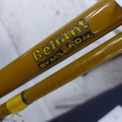 2328 - Penn Wave Blaster boat rod and Reliant beach casting rod