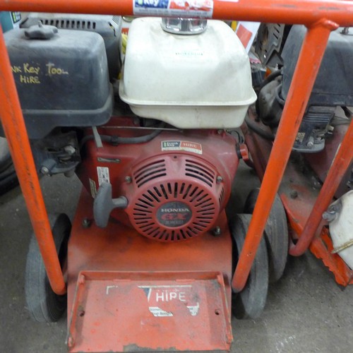 2393 - Hilti petrol jet wash on trolley - a/f * this lot is subject to VAT