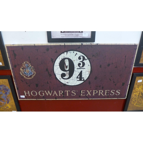 1391 - A Harry Potter canvas, Hogwart's Express - 50X100   (DC9315013)    #