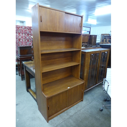 125 - A Danish teak bookcase