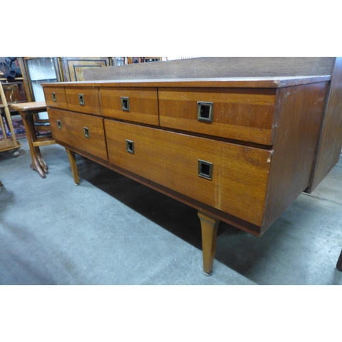 117 - A small teak sideboard