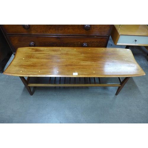 126b - A teak coffee table