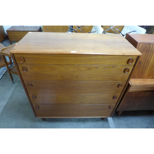 69 - A Meredew teak chest of drawers