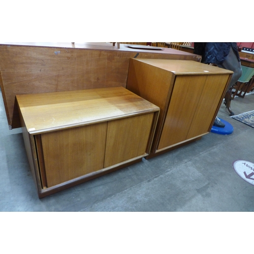 74 - Two G-Plan Form 5 teak cabinets