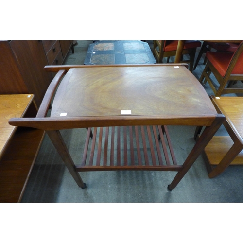 91 - A teak trolley