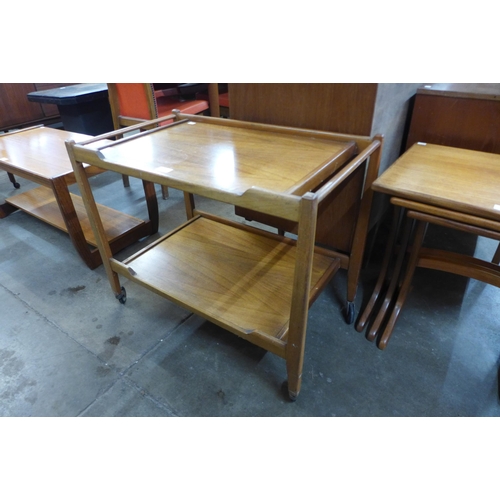 93 - A teak trolley