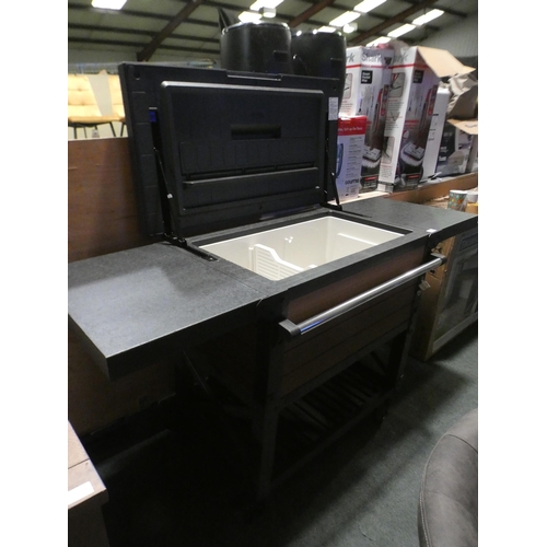 3032 - Keter Patio Plastic Cooler Cart (240) * This lot is subject to VAT