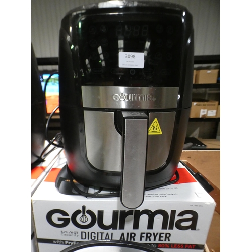 3098 - Gourmia Air Fryer (240-257) * This lot is subject to VAT