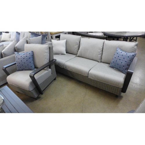 1306 - Ove Decors Augusta Four Piece Deep Seating Set, RRP £1541.66 + VAT (4071-13) * This lot is subject t... 