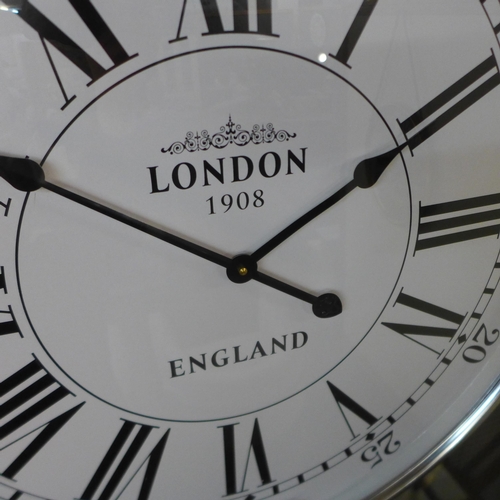 1417 - A London City wall clock H68cms (1635041)  #