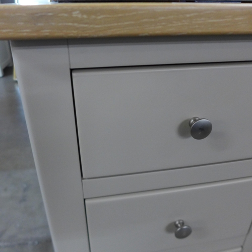 1425 - A Chichester truffle painted oak bedside table