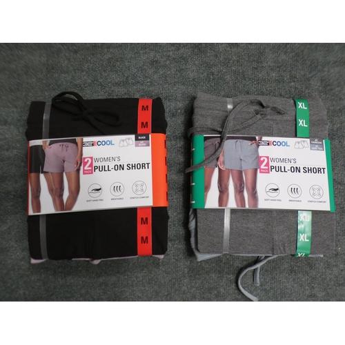 3442 - Quantity of women's 32 Degrees Cool pull-on shorts - mixed sizes and colours * This lot is subject t... 