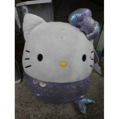 3469 - Squishmallow Hello Kitty Plushy  (237-527/904) * This lot is subject to VAT