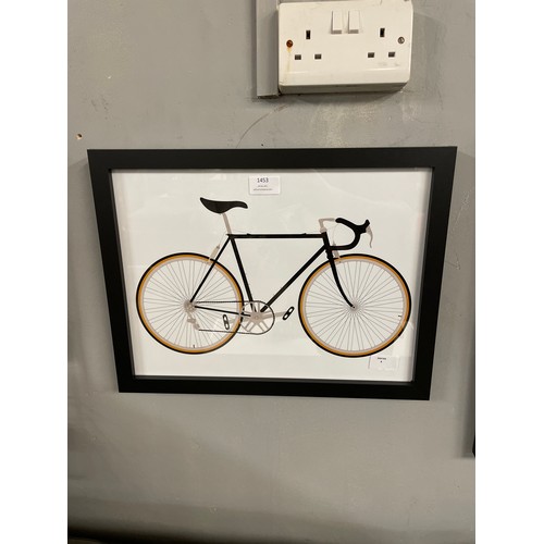 1453 - Monument Studio bike print 40 x 50 (PPR5417613)    #