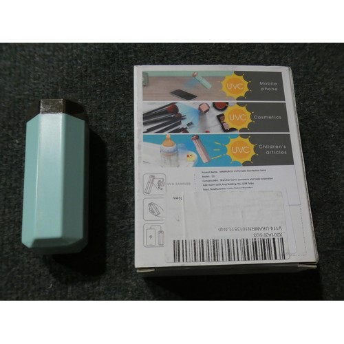 3067 - 4 Mini UVC portable sanitisers