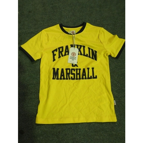 3425 - Quantity of kid's Franklin & Marshall yellow t-shirts  * This lot is subject to VAT