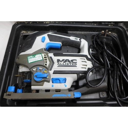 2013 - Xtream circular saw and Macallister jigsaw in case