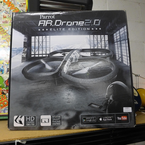 2099 - Parrot AR Drone 2.0 drone (Elite Edition) boxed