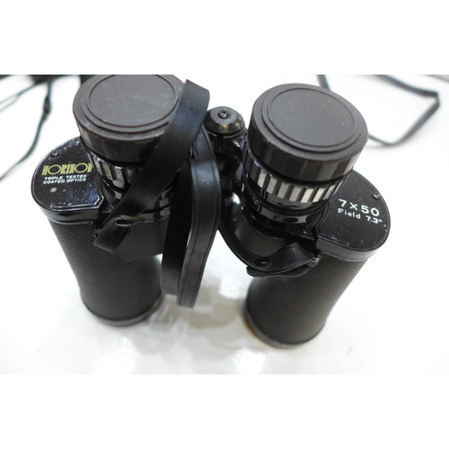 2114 - 3 Pairs of binoculars