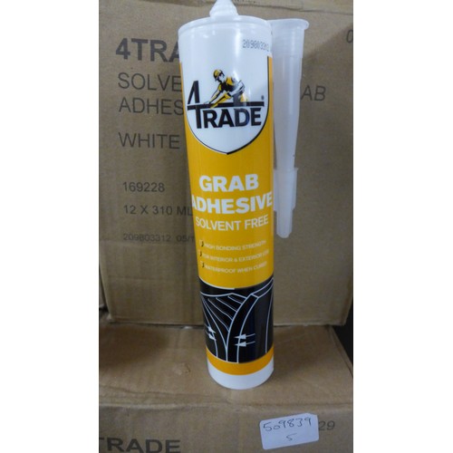 2512 - 4Trade Solvent Free Grab Adhesive (36 x 310ml tubes)