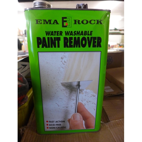 2467 - 2 x 5ltr tins of EMA Rock water washable paint remover