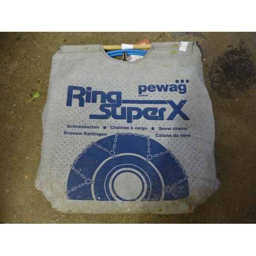 2482 - Set of Pewag snow chains in bag