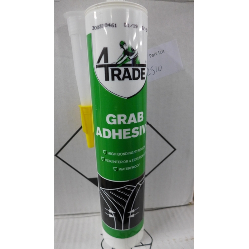 2510 - 3 Boxes of 4Trade Grab Adhesive (12 x 310ml)