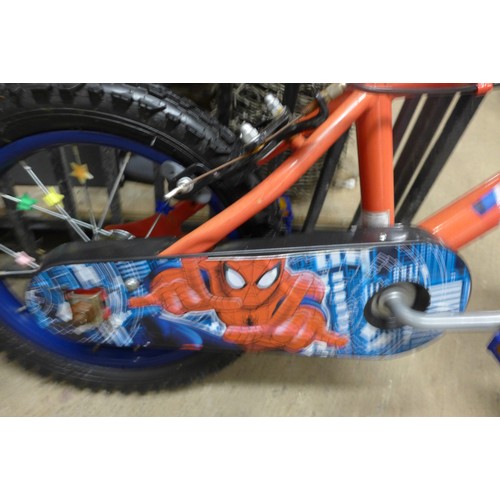 2491 - Child's Spiderman bike