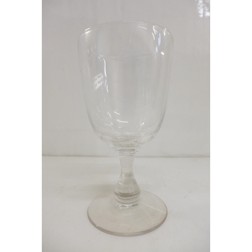 631 - Six 19th Century glasses