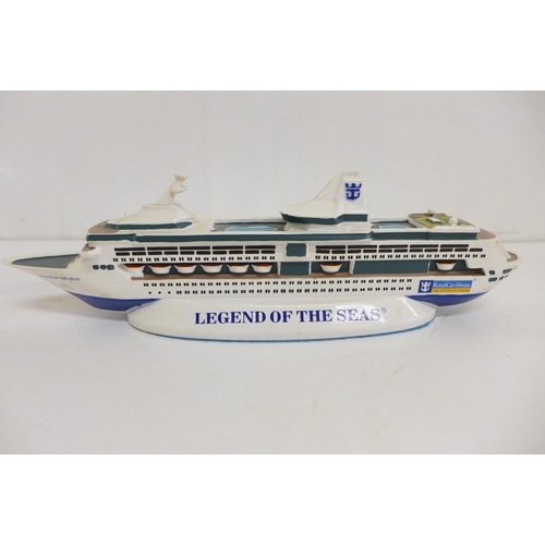 632 - A model of the cruise ship Legend of the Seas, 24.5cm