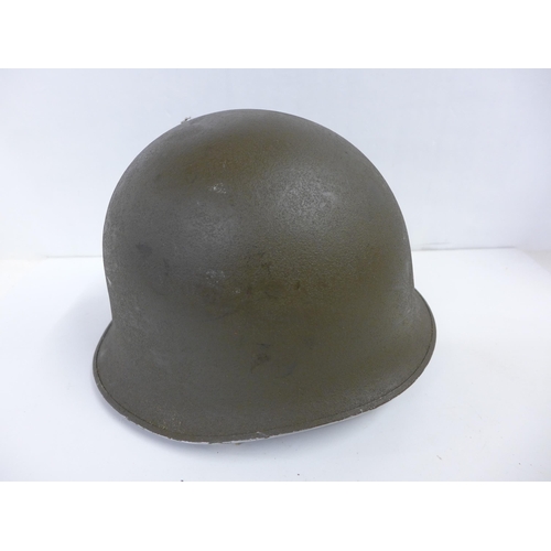 701b - A post WW2 French military M1-style helmet