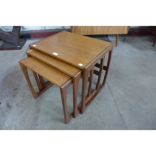 61 - A G-Plan Quadrille teak nest of tables