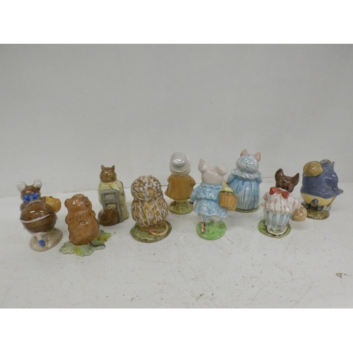 650 - Nine Beswick Beatrix Potter figures