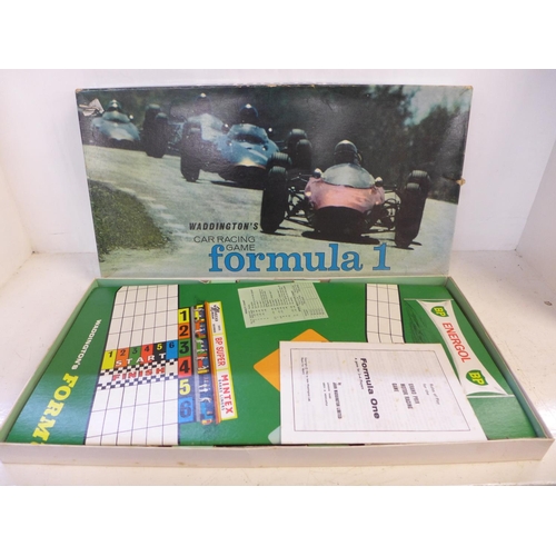767 - A Philmar Manor jigsaw puzzle and two Waddington's Formula 1 games