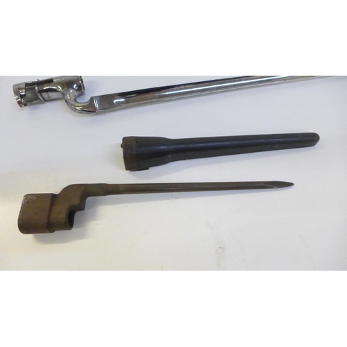 800 - Two spike bayonets