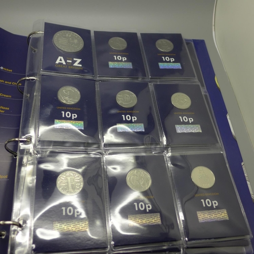 840 - Coins including Paddington At the Tower 50p, four Beatrix Potter 50p, etc.