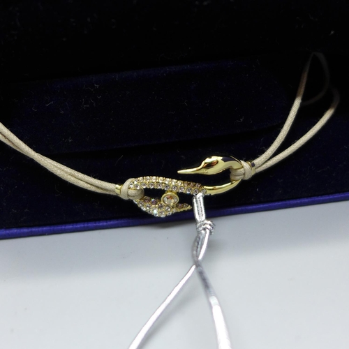 888 - A Swarovski bracelet, boxed