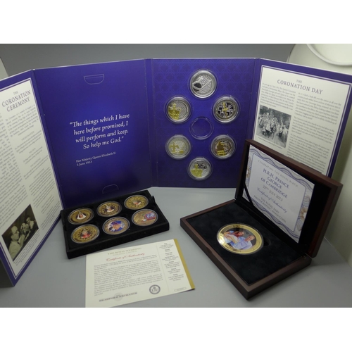 907 - Royal commemorative coins