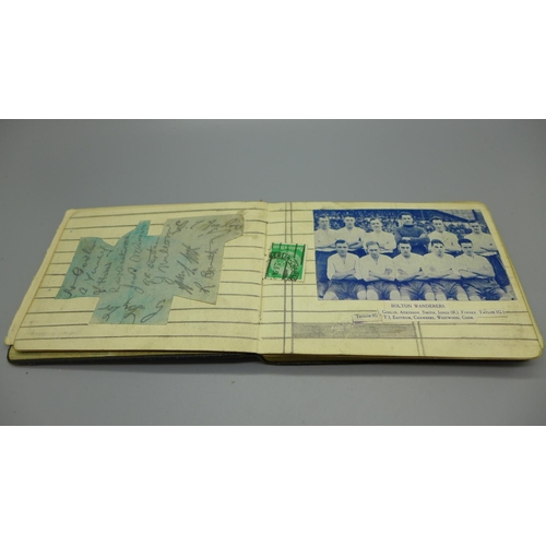 934 - A 1930's autograph book, including Royal Scot locomotive related, tour of North America for the Expo... 