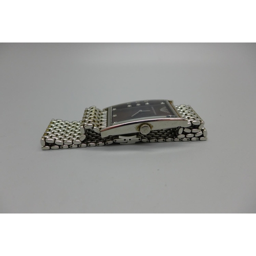 947 - A gentleman's Emporio Armani wristwatch, with box