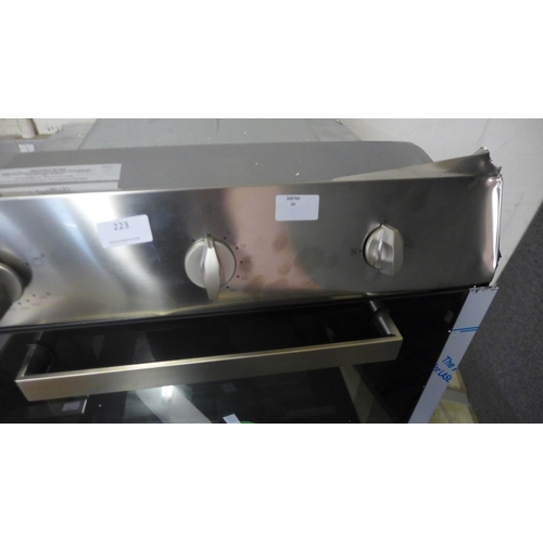 223 - CDA Single Gas Oven - Stainless Steel - H595xW595xD559 - model no.:- SG120SS, RRP £525 inc. VAT * Th... 