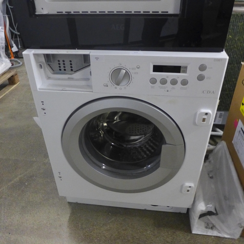 231 - CDA  Fully Integrated Washer (6kg) H825xW595xD540 - model no:- CI361, RRP £375 inc. VAT * This lot i... 