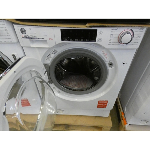 31 - Hoover  Integrated Washing Machine (9kg) H820xW600xD525 - model no:- HBWS 49D1ACE, RRP £382.5 inc. V... 